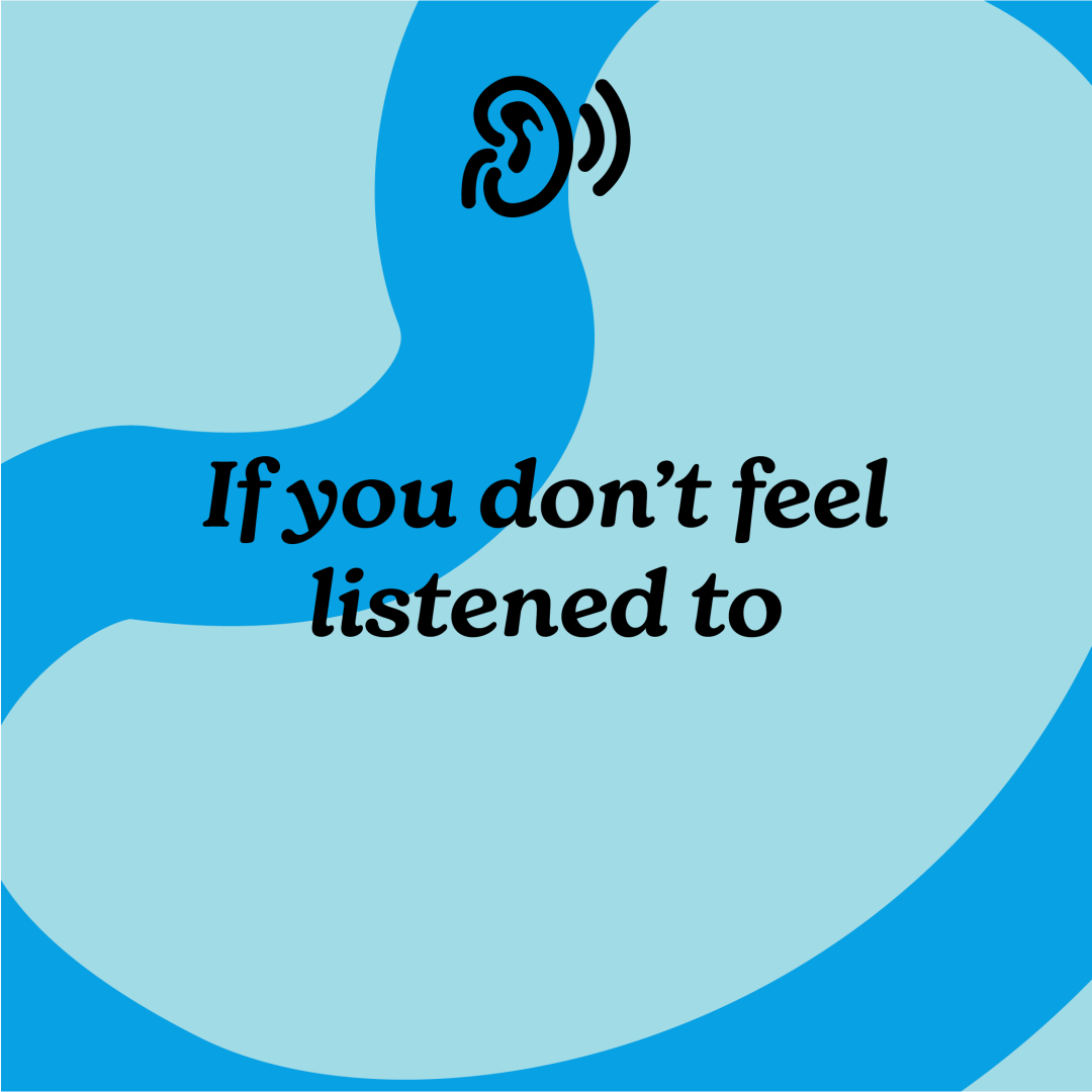 IKCC-WCKD-2024-Social-Carousel-03-1x1-English-01 blue and teal background with black text "Choosing who you listen to" and sound icon at top.